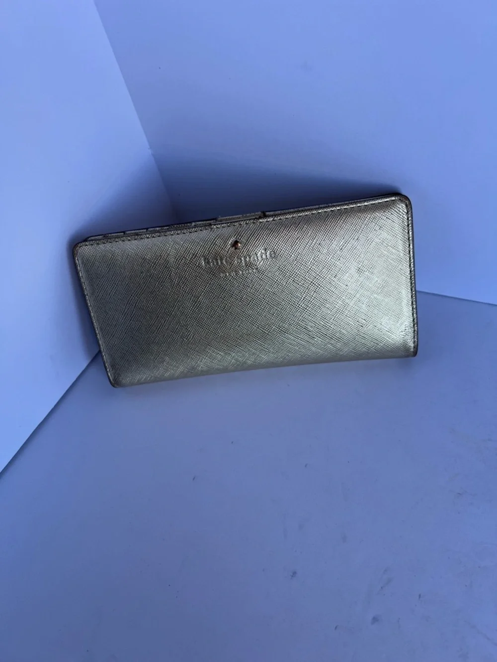 kate spade metallic saffiano